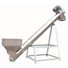 Automatic Grain Powder Tubular Screw Conveyor Machine For Transporting Sawdust Or Grains